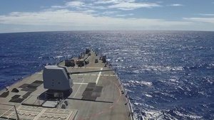 USS Dewey Live Fire Exercise
