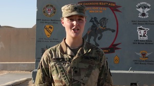 Minnesota Twins, Shout Outs, SPC Cassidy Gilbertson