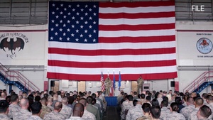 Around the Air Force AFN version w/ slate: Bass is CMSAF 19, Brown’s Message to The Force, Inclusive Leadership Award