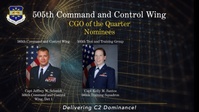 505th Command and Control 2Q Awards Ceremony