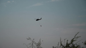 Arizona National Guard aviators provide fire suppression support for Tonto National Forest