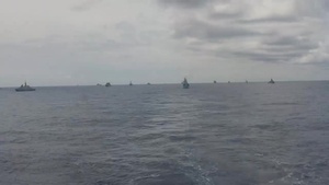 RIMPAC Group Sail Timelapse