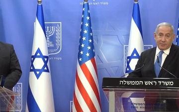 U.S. Secretary of State Michael R. Pompeo meets PM Netanyahu