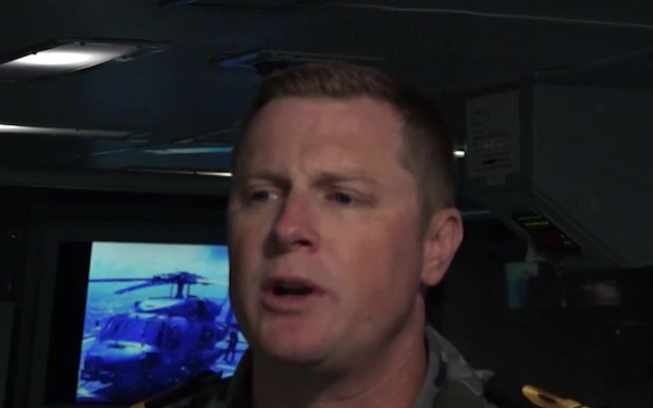 HMAS Arunta conducts missile live fire during RIMPAC