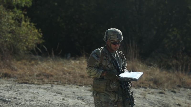 Fort Hood Troopers Conduct ESB/EIB Land Navigation Testing