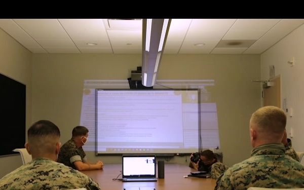 US Marines hosts COVID-19 class with partner nation militaries