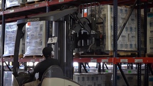 FEMA Distribution Center Prepares Supplies for Hurricane Laura and Tropical Storm Marco