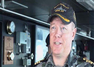 First of class firing for HMAS Hobart