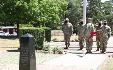 Captain Perkins Change of Command