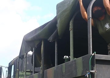 Motor T Rodeo | 3rd Marine Logistics Group participate in back in the saddle training