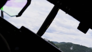 C-130J 4-ship formation flight