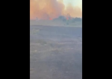 Fort Hood brush fires