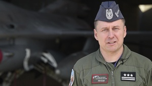 Col. Tomasz Jatczak, 32nd Tactical Air Base Commander Interview