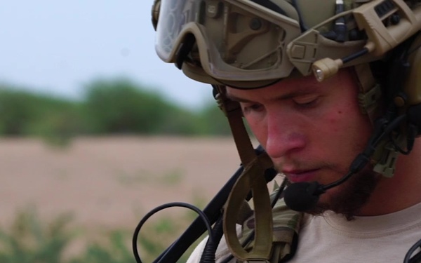 82nd ERQS Pararescuemen Perform Routine Jump Training