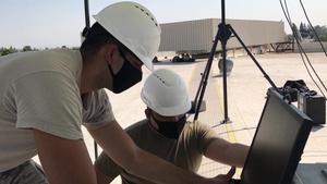 222nd ISS provides communication capability for combating California wildfires