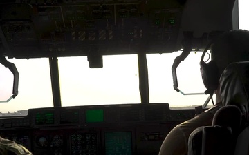 Pararescuemen Tandem Jump from C-130J Super Hercules