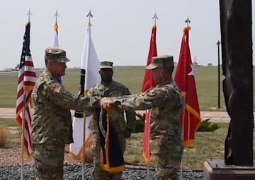 USASMDC, USSPACECOM flag unfurling