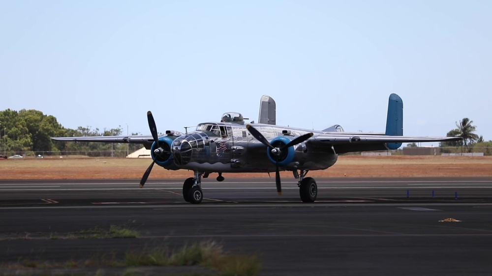 DVIDS Video Warbirds Arrive to Wheeler Army Airfield Broll