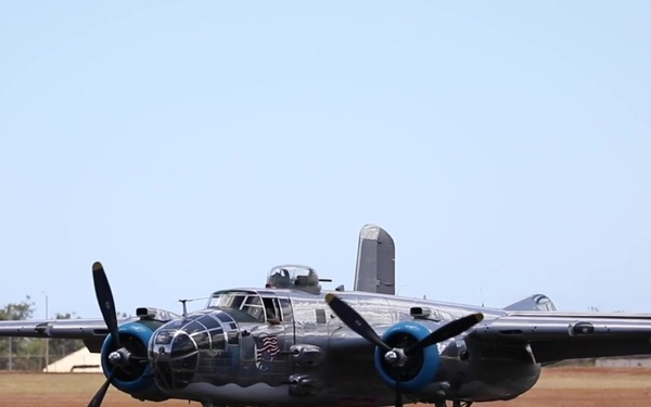 Warbirds Arrive to Wheeler Army Airfield B-roll
