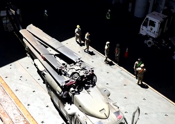 Port Operations: UH-60 Blackhawk Helicopter Load
