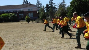 14th BEB conduct training for California wildfires