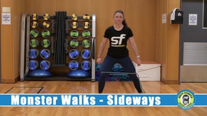 Sideways Monster Walk - Fitness Workout