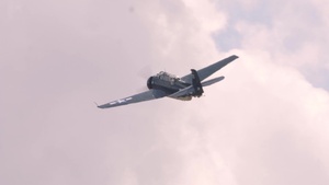 Warbirds beauty shots, takeoffs, and landings