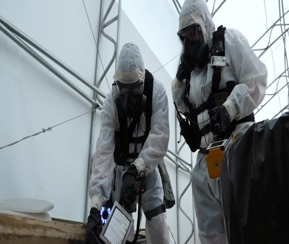 DVIDS Video Vigilant Guard Hazmat Training