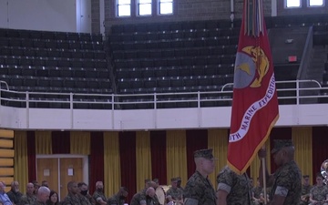 26th Marine Expeditionary Unit conducts Change of Command Ceremony