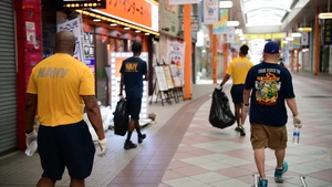 Sasebo Ginza Clean-up