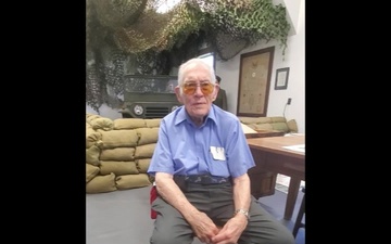 World War II Veteran Donald Whitaker reflects on departing Camp McCoy in 1946