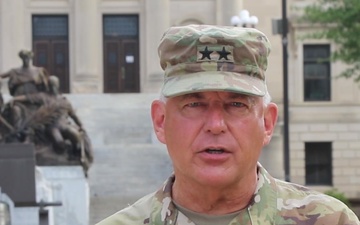 U.S. Army Maj. Gen. Janson D. Boyles' message to Uzbekistan