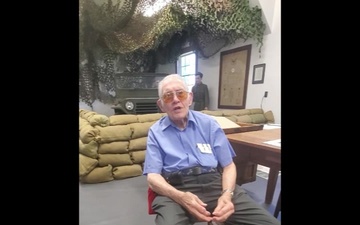 World War II Veteran Donald Whitaker recalls stories of service in European theater