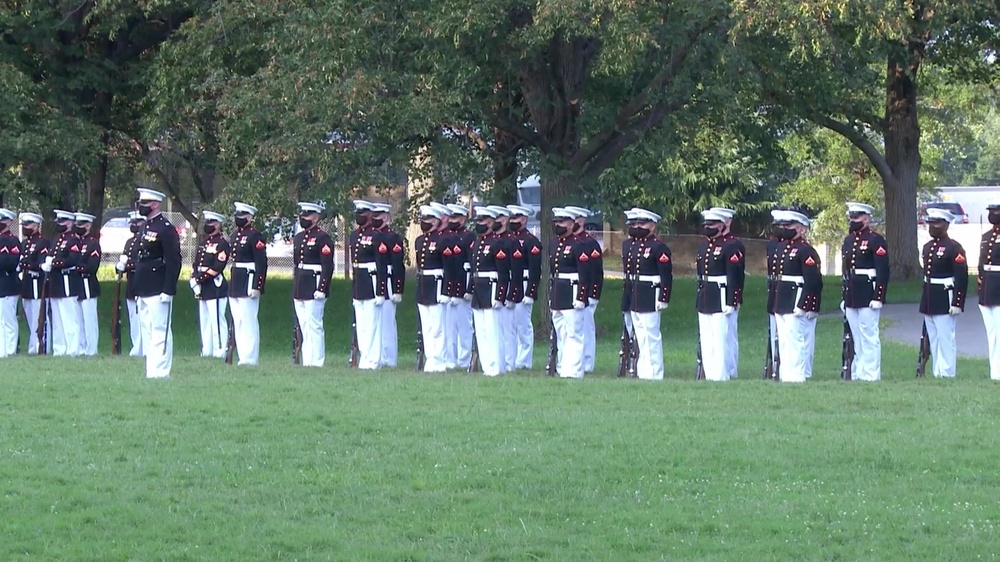 DVIDS Video Marine Corps Sunset Parade