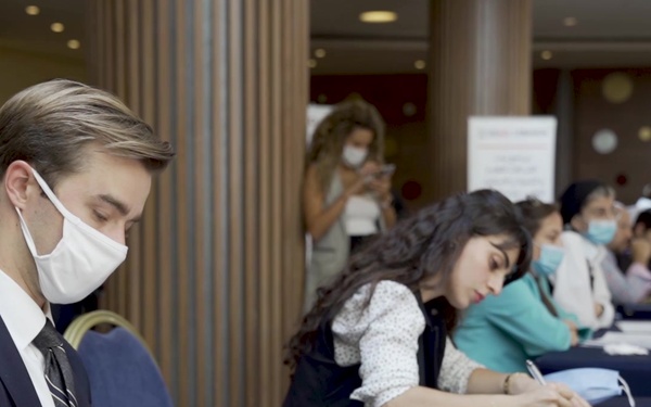 Acting AAID visits with FBO’s in Beirut