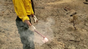 2-17 Field Artillery conduct wildland firefighting training