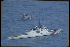 U.S. Coast Guard, Ecuadorian navy conduct joint patrol off Galapagos Islands