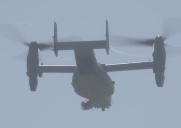 SERE specialists connect with Ospreys, conduct rescue hoist operations