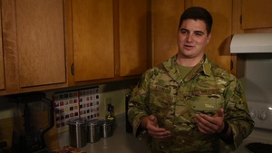 Baking happiness: How one Airman stays resilient B-Roll