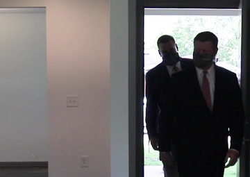 Secretary of the Army makes a house call on Fort Bragg