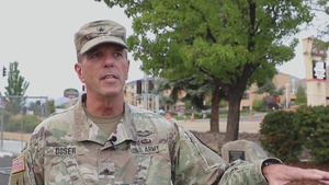 Interview w/ Brig. Gen. Zachary F Doser, Talks About Paying Tribute to Fallen Soldiers