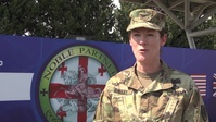 Noble Partner 20 Opening Ceremony Interviews. Col. Bagley