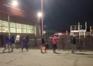 California National Guard rescue missions of evacuees from the Creek fire