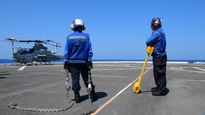 USS New Orleans Flight Operations