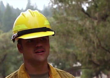 14th BEB aid wildland firefighters in the battle against the August Complex video story