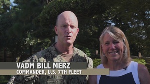 Vice Adm. Bill Merz Ombudsman Recognition