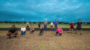 JBSA teammates use physical fitness to spend time and connect