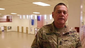 1st Sgt. Scott Berry Discusses the New Driver Training Being Implemented in the Nevada Army National Guard
