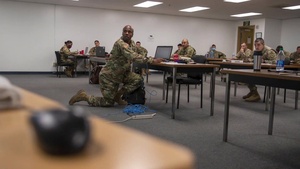 1st Sgt. Scott Berry Discusses the New Driver Training Being Implemented in the Nevada Army National Guard