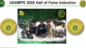 CW5(R) Surian induction to the U.S. Army Military Police Hall of Fame